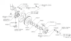 Nissan подшипник 4021016E00