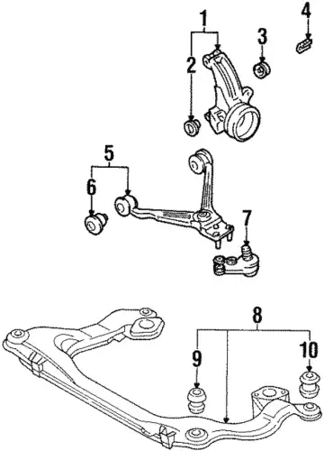 Шаровая опора VAG 895407365