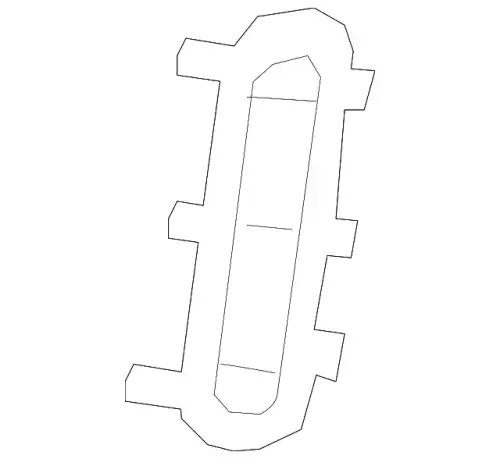 Ручка двери MB 463 740 76 00