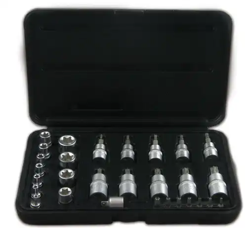 Набор Torx 29 ед биты/головки Alca Black 449 000