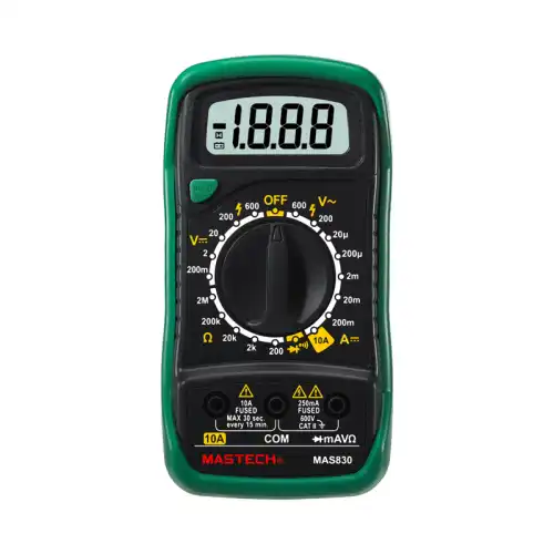 13-2011 Портативный мультиметр MAS830 MASTECH