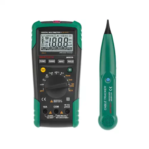 13-1223 Профессиональный мультиметр-трассоискатель MS8236 MASCTECH MASTECH
