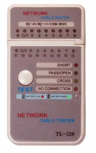 Тестер кабеля мини RJ-45 228 REXANT 12-1010