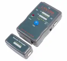 12-1011 Тестер кабеля универсальный RJ-45+USB 251454 REXANT