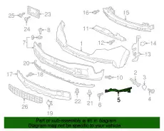 Усилитель бампера HONDA 71140TG7A01