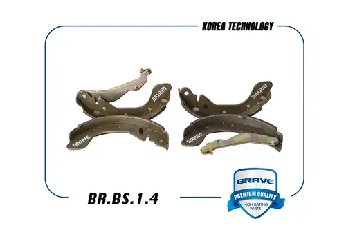 Тормозные колодки дисковые BRAVE BR.BS.1.4