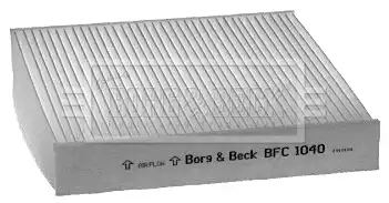Салонный фильтр BORG&BECK BFC1040