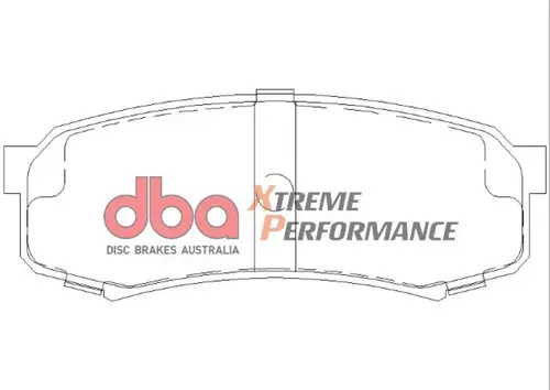 Тормозные колодки дисковые DBA DB1200XP