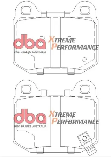 Тормозные колодки дисковые DBA DB1521XP