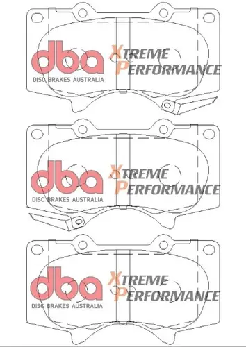 Тормозные колодки дисковые DBA DB1482XP
