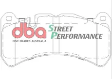 Тормозные колодки дисковые DBA DB1845SP