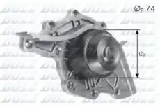 помпа!\ Audi 100/A8 3.7/4.2 V8 32V 92-98 A-175 DOLZ