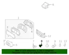ГНЕЗДО ПРИКУРИВАТЕЛЯ 95120J3000 MOBIS