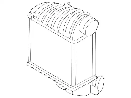 Интеркулер VAG 1J0145805H