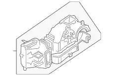 испаритель кондиционера Audi 1J1820007A VAG