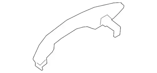 Ручка двери MOBIS 82650S1710