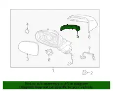 УКАЗАТЕЛЬ ПОВОРОТА 87614S1000 MOBIS