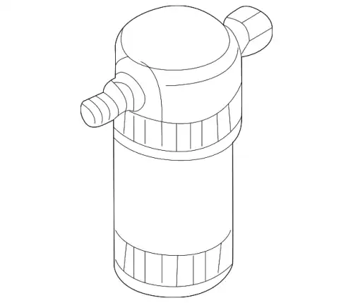 Осушитель кондиционера VAG 8D0820193A