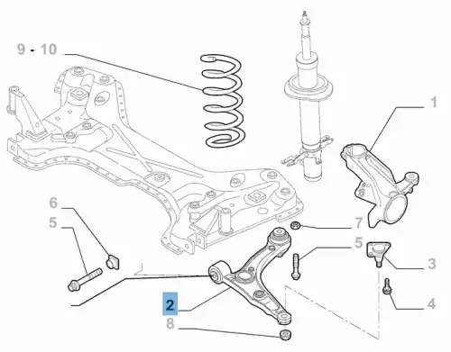 Фара ALFA ROMEO 1369495080