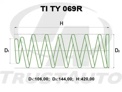 Деталь TITY069R TRUSTAUTO