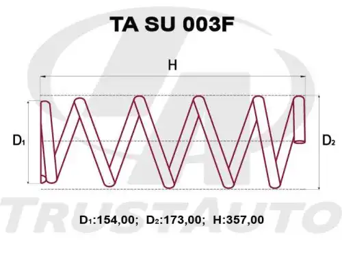 Деталь TASU003F TRUSTAUTO