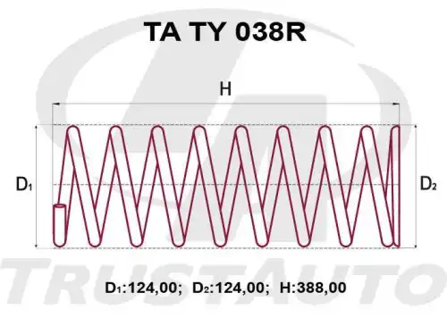 Деталь TATY038R TRUSTAUTO