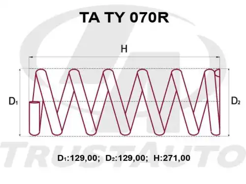 Деталь TATY070R TRUSTAUTO