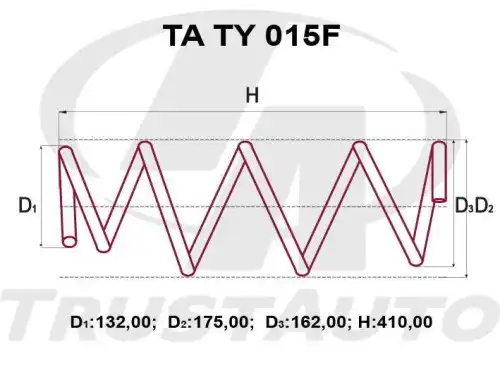 Деталь TATY015F TRUSTAUTO