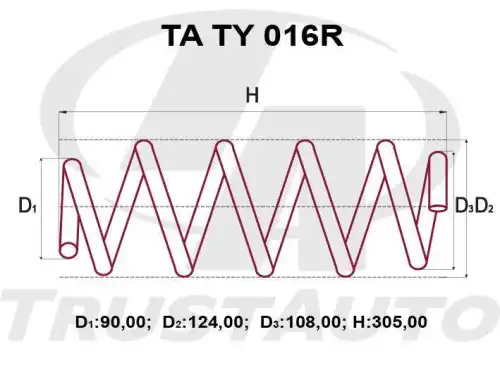 Деталь TATY016R TRUSTAUTO