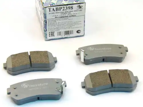 Тормозные колодки дисковые TRUSTAUTO TABP2398