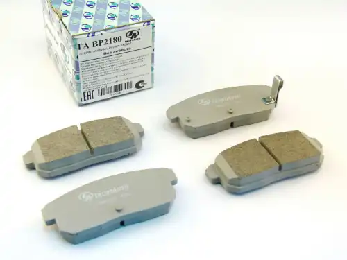 Тормозные колодки дисковые TRUSTAUTO TABP2180