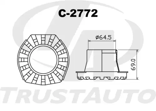 Деталь C2772 TRUSTAUTO