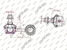 Деталь KAT1722MIT KATSURO