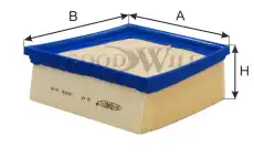 Фильтр воздушный GOODWILL AG 491