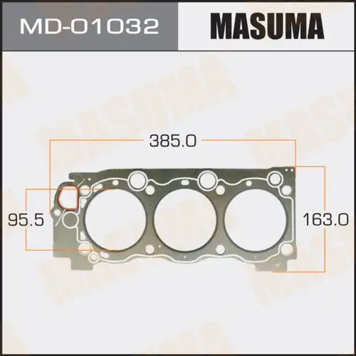 Прокладка ГБЦ MASUMA MD01032