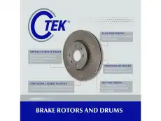 BRAKE DRUM 12350004 CENTRIC
