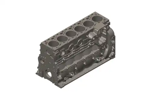 Блок цилиндров (ISBe,ISDe 285л.с.) V=6.7 КАМАЗ 4991099 DCEC