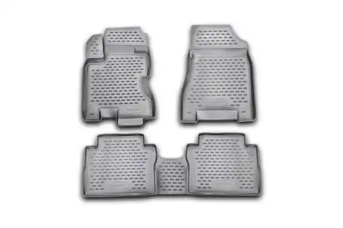 Коврики в салон AUTOFAMILY NLC4114210K Renault Koleos 2008-2016 4 шт., черный