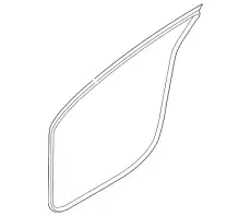 уплотнитель стекла двери 82120F20004X HYUNDAI