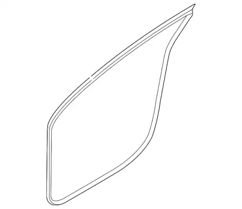 уплотнитель стекла двери 82120F20004X HYUNDAI