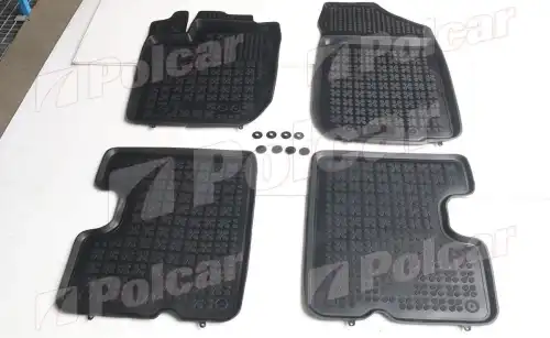 Коврики в салон POLCAR 28201DPK Dacia Duster 2010-2017 4 шт., черный