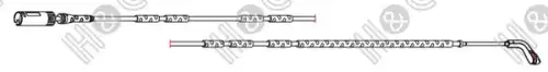 Датчик тормозных колодок H&Q 5015-BM131
