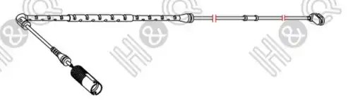 Датчик тормозных колодок H&Q 5015-R110