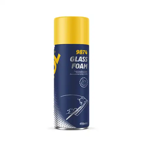 9874 9874 glass foam 450 мл. MANNOL