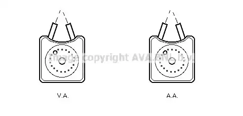Масляный радиатор AVA VN3106