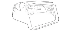 MIRROR HOUSING 24681102607662 MB