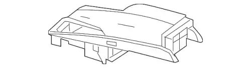 COVER ARMREST 21268055029E38 MB