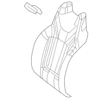 COVER FRONT SEAT BACKREST 21791055028T18 MB