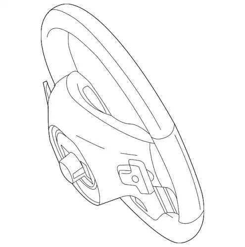 STEERING WHEEL 21846042038P64 MB