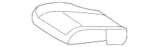 FRONT SEAT CUSHION 22191064037H91 MB